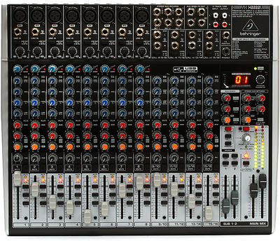 Behringer XENYX X2222USB 22-Channel Mixer Board w/ USB & FX - B-STOCK. Buy it now for 347.79