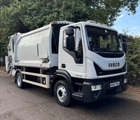 2017 IVECO EUROCARGO 16 Tone Bin Refuse Lorry Truck Dustcart Low Mileage