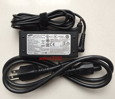 New Original OEM Samsung 19V 2.1A Adapter for Samsung NP730QDA-KB2US PA-1400-96@