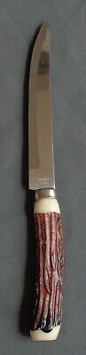 plastic GEWEI HOORN HEFT trancheermes 23cm vleesmes fake antlers carving knife