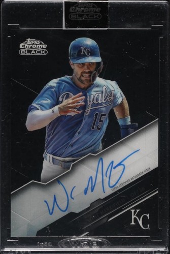 2021 Topps Chrome Black - Whit Merrifield #CBA-WM