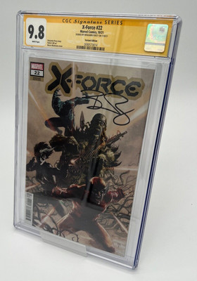 X-Force #22 (2019, Variant Edition) CGC 9.8 Signed by Benjamin Percy *KEY*