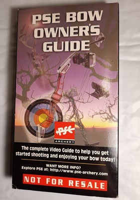 VHS  - PSE Bow Owner's Guide  Basic Guide To Archery Tape Video 