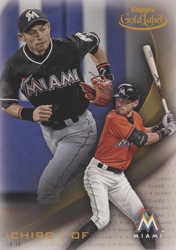 2016 Topps Gold Label - Ichiro Suzuki #51