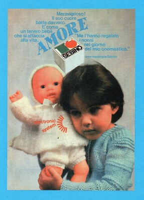 TOP981-PUBBLICITA'/ADVERTISING-1981- AMORE by SEBINO 