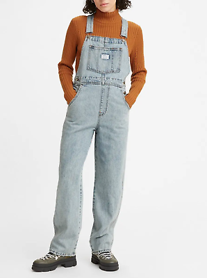 Vintage Women's Overalls - Medium Wash