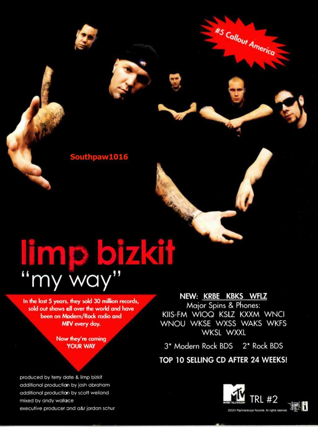 レア Limp biz kit 2000！ 2000! by Limp Bizkit (Bootleg, Nu Metal): Reviews, Ratings