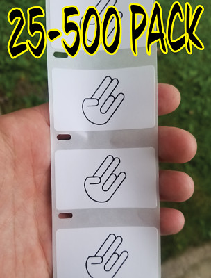 SHOCKER symbol 25-500 Pack Stickers Gag prank sticker decal meme