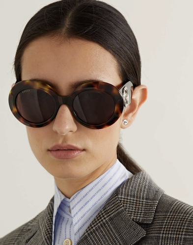 GUCCI GUCCI GG1647S-009-54 HAVANA SUNGLASSES