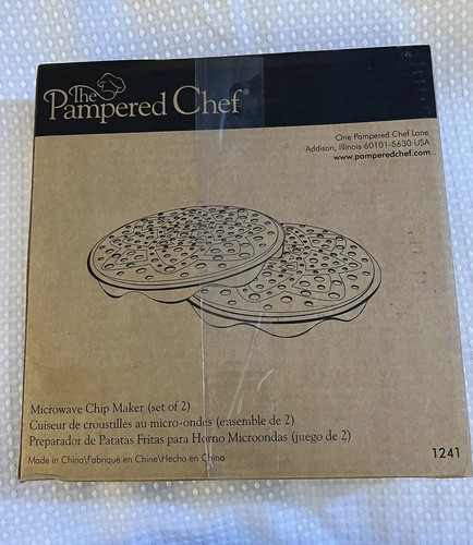Pampered Chef Potato Chip Maker Julienne Peeler Microwave Veggie Chips