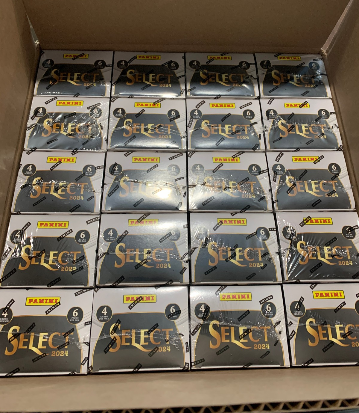 2024 Panini Select Football Factory Fresh 20 Blaster Box Case Boxes R Sealed