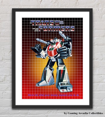 Transformers G1 1984 Wheeljack Box Artwork Glossy Retro Poster Unframed T0013