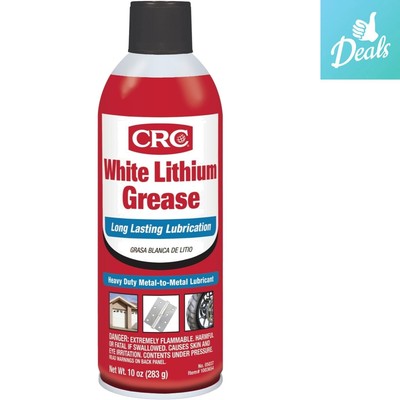 5037 White Lithium Grease - Premium 10 Wt Oz - Long-Lasting - Multi-Purpose