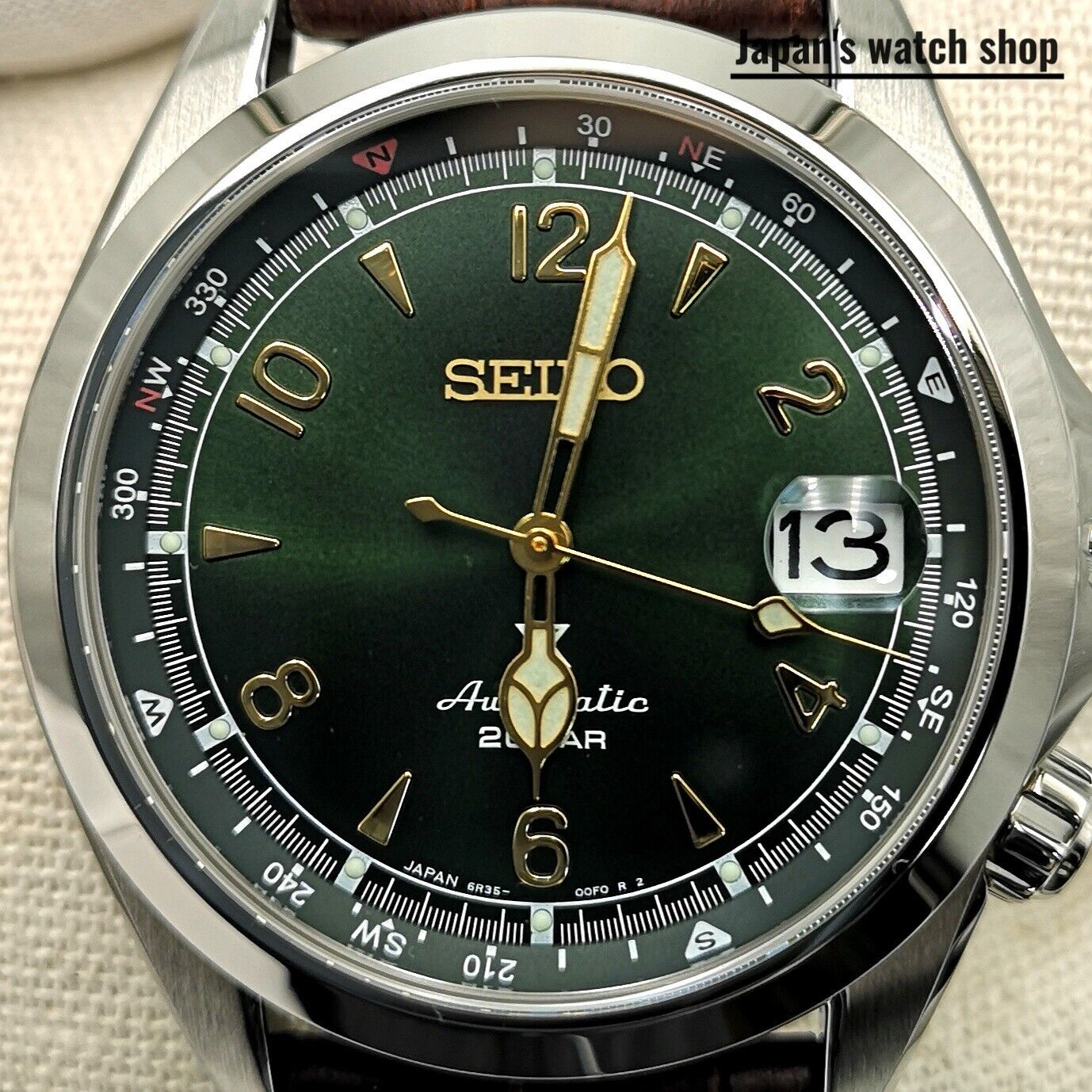 SEIKO PROSPEX Alpinist SBDC091 Green Mechanical Automatic SEIKO PROSPEX Alpinist SBDC091 Green Mechanical Automatic