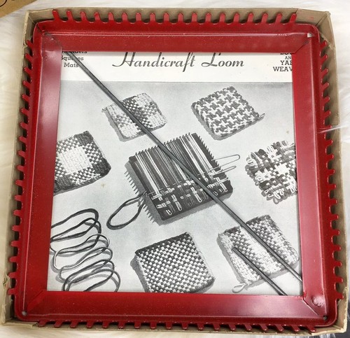 Vintage Weaving Metal Loom Loop Weaving Handicraft Wool Novelty Company