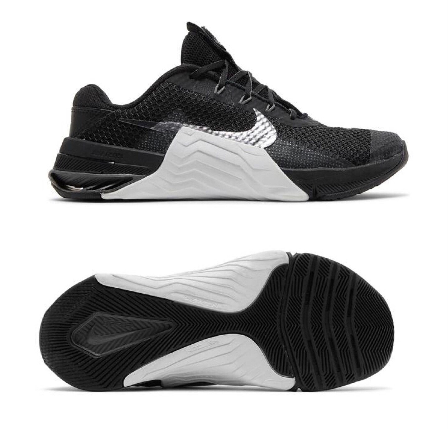 Nike Metcon 7 Womens CrossFit Training Shoes Black/White