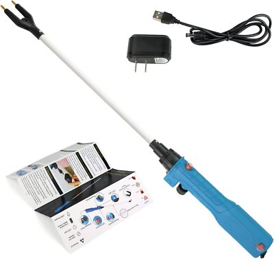 Livestock Prod with LED Light Hot Shock Electric Animal Prod(87Cm/34.25Inch) Saf