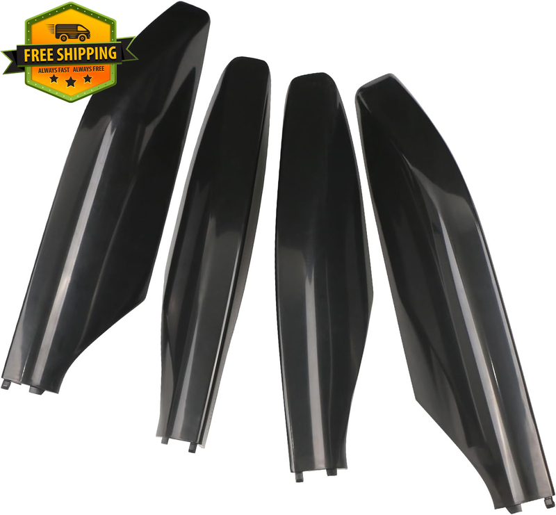 4Pcs Painted Black Roof Rack Rail Leg End Cover for Lexus GX470 2003-2009