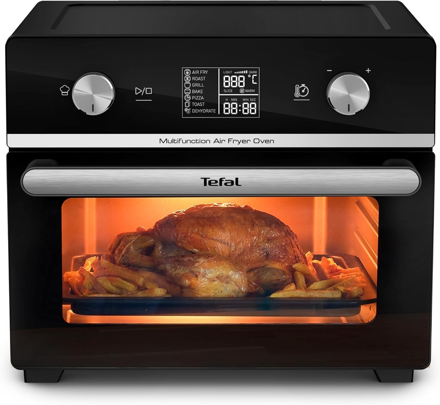 TEFAL Multifunktionsofen Heißluftfritteuse Air Fryer Backofen 20 Liter FW605810 - Bild 1 von 12