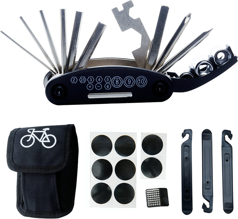 Repair Bag & 120 Psi Bike Pum
