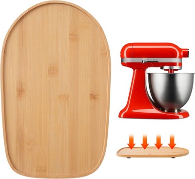 Bamboo Sliding Mat for Kitchenaid Mixer, Compatible with bamboo'' or ''Classic 