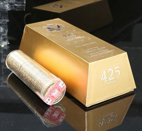 2007-P George Washington $1 Coins 425 Net Grams Ballistic Roll of 50 UNC #1204