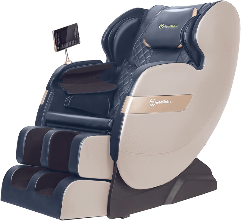 2023 Dual Core S Track Full Body Zero Gravity Massage Chair Recliner with App Co