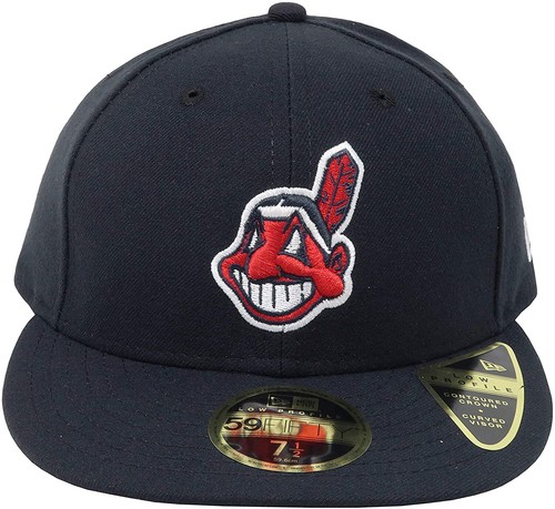 [70367451] Мужские New Era MLB Low Profile Authentic 5950 59Fifty Cleveland Indians