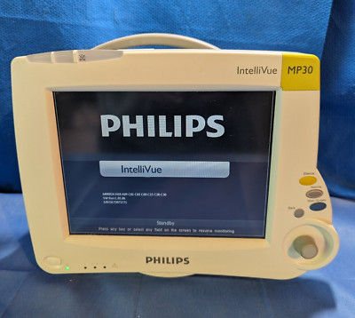 Philips IntelliVue MP30 Patient Monitor with Recorder