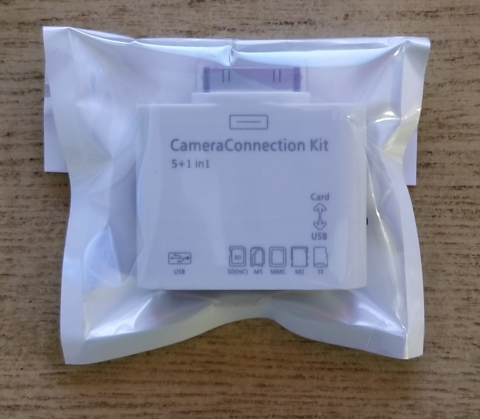 Camera Connection Kit 5+1 in 1 Memory Card Reader For Apple The New iPad 2 3