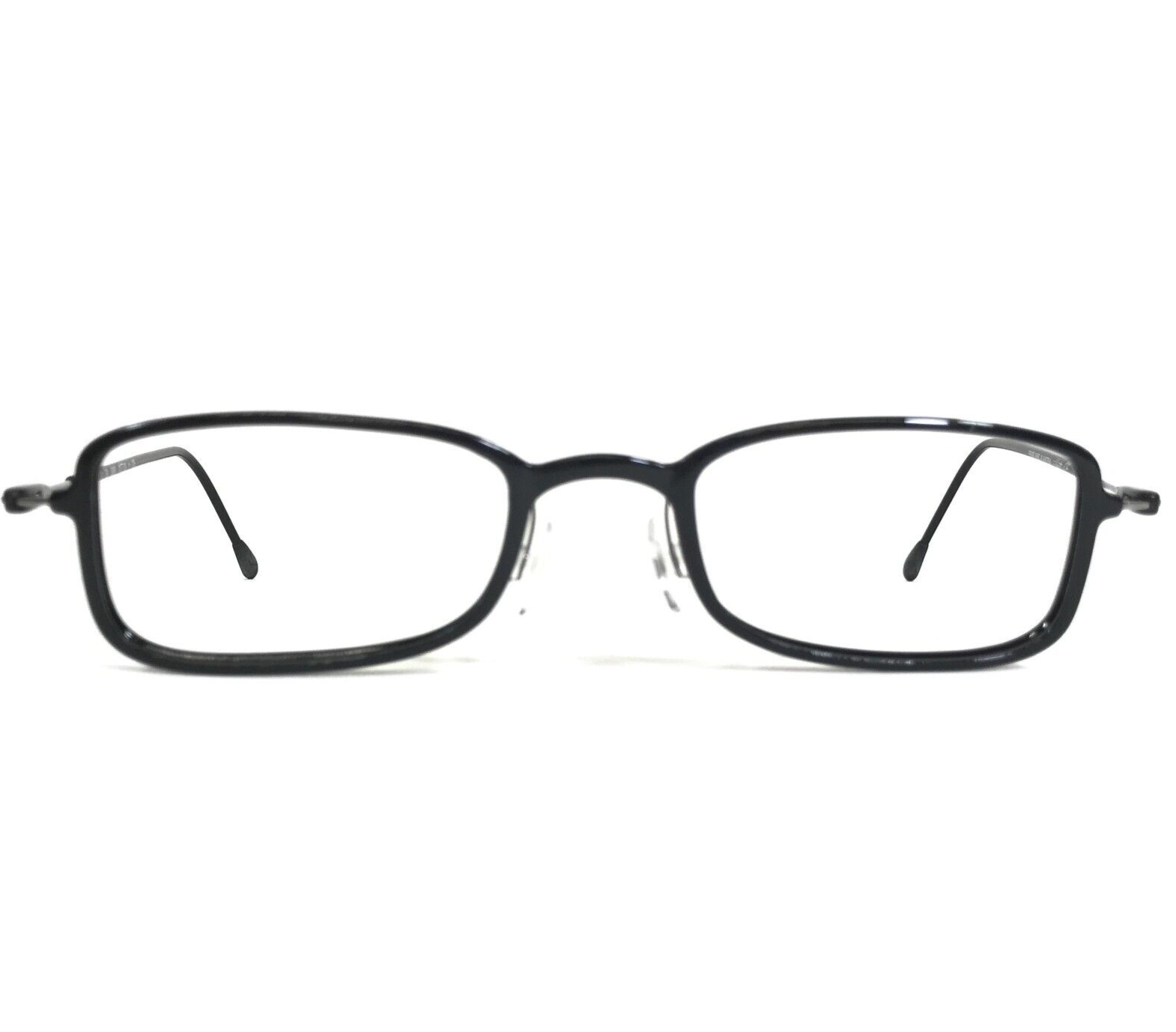 Silhouette Eyeglasses Frames 2820 60 6050 Black Rectangular Full Rim 47-20-135