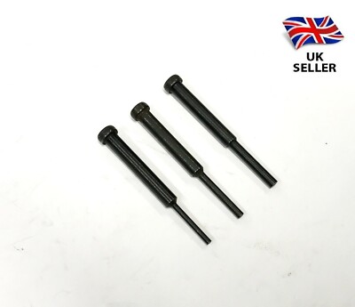 Spare Pins Set for Motorcycle Chain Splitter Riveting Kit 2.2mm 2.9mm 3.8mm