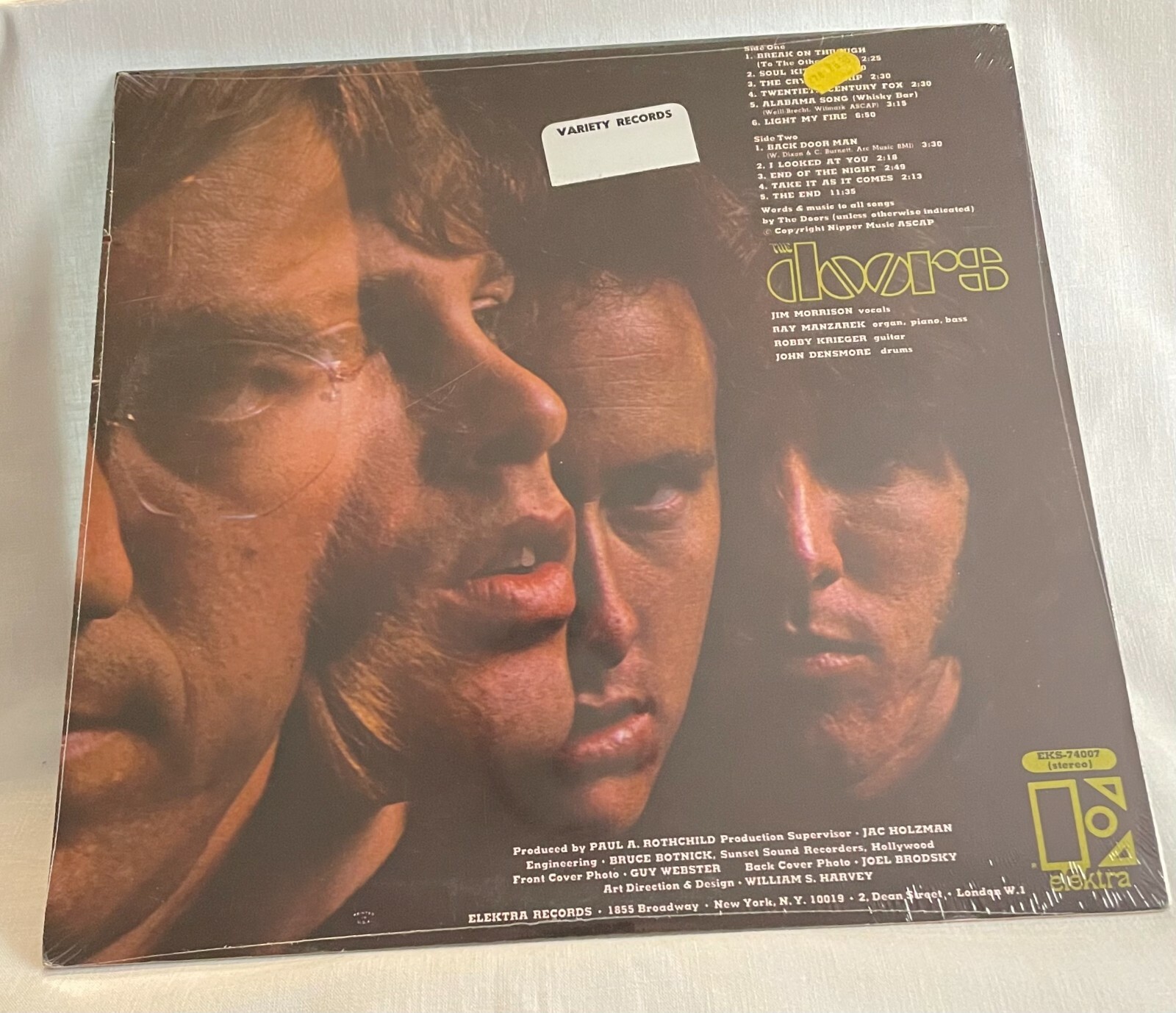 The Doors - The Doors (debut) / Mint Sealed Vinyl / Cover / Labels (no dings)