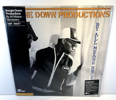 NEW Boogie Down By All Means Necessary VMP Vinyl Me Please Orange 180g LP BDP