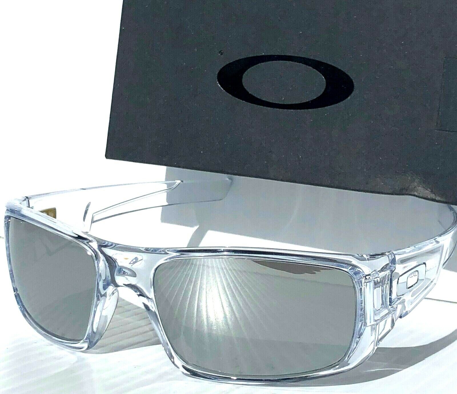 NEW Oakley Crankshaft CLEAR POLARIZED Galaxy Chrome Mirror NEW Oakley Crankshaft CLEAR POLARIZED Galaxy Chrome Mirror
