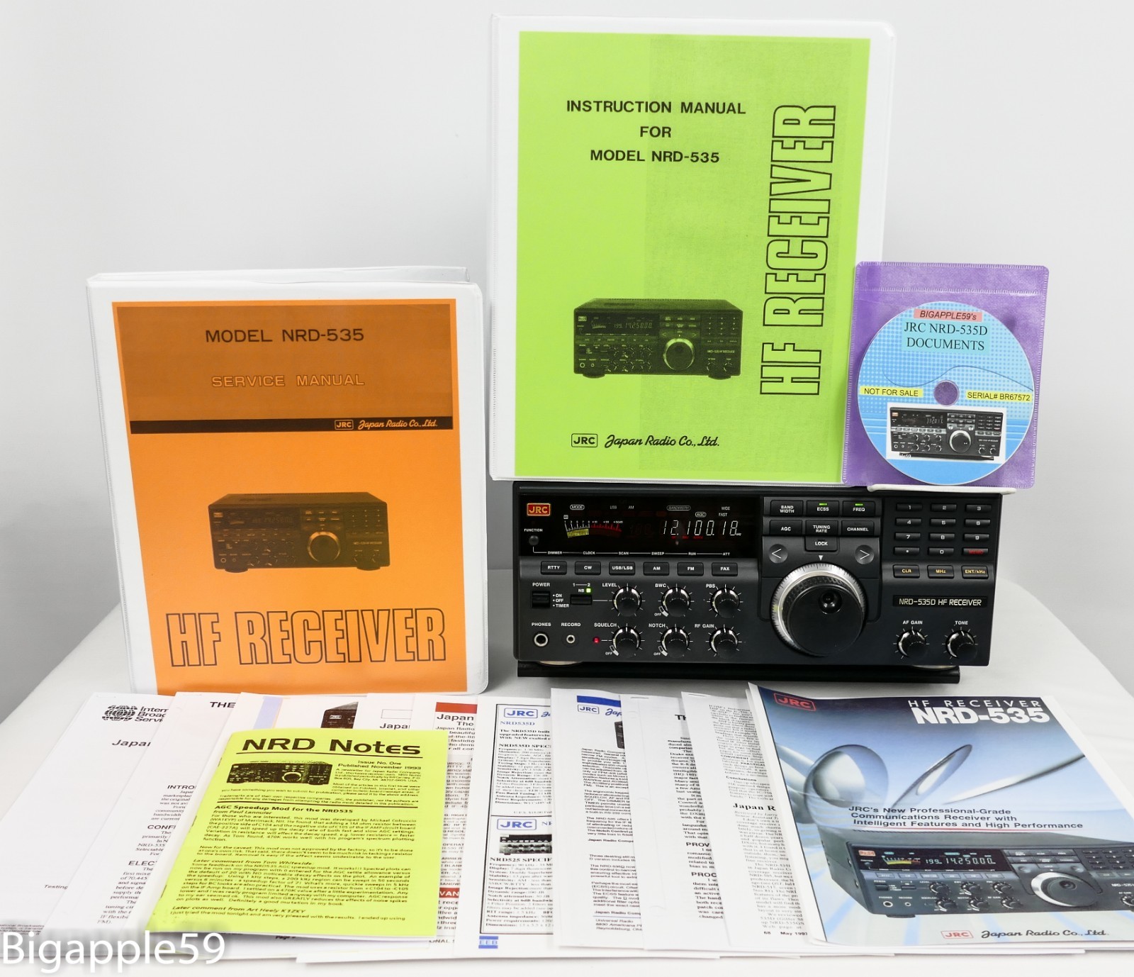 JRC NRD-535D Shortwave Radio Communications Ham Receiver ***DXer's Favorite***