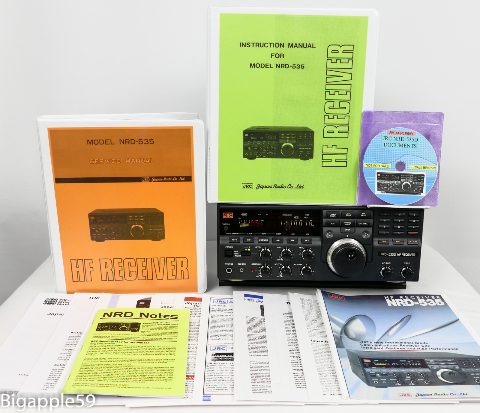 JRC NRD-535D Shortwave Radio Communications Ham Receiver ***DXer's Favorite***