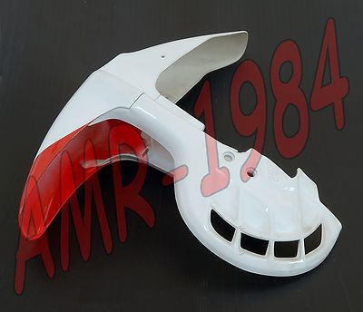 PARAFANGO ANTERIORE APRILIA TUAREG WIND 350 600 1988 VERNICIATO BIANCO AP8130549