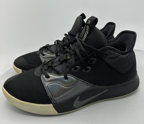 Nike PG 3 Iridescent Mens Basketball Shoes AO2607-003 Black Noir
