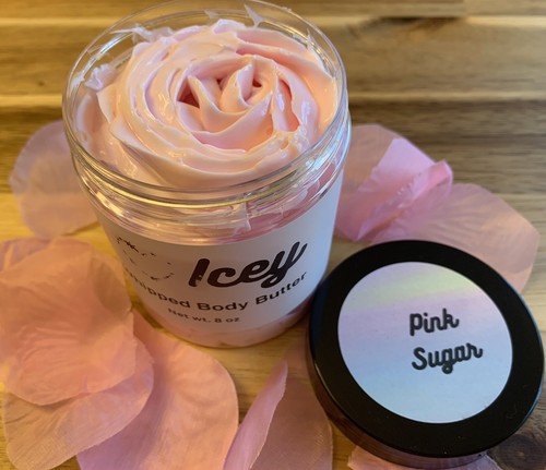 8 oz Pink Sugar Whipped Body Butter