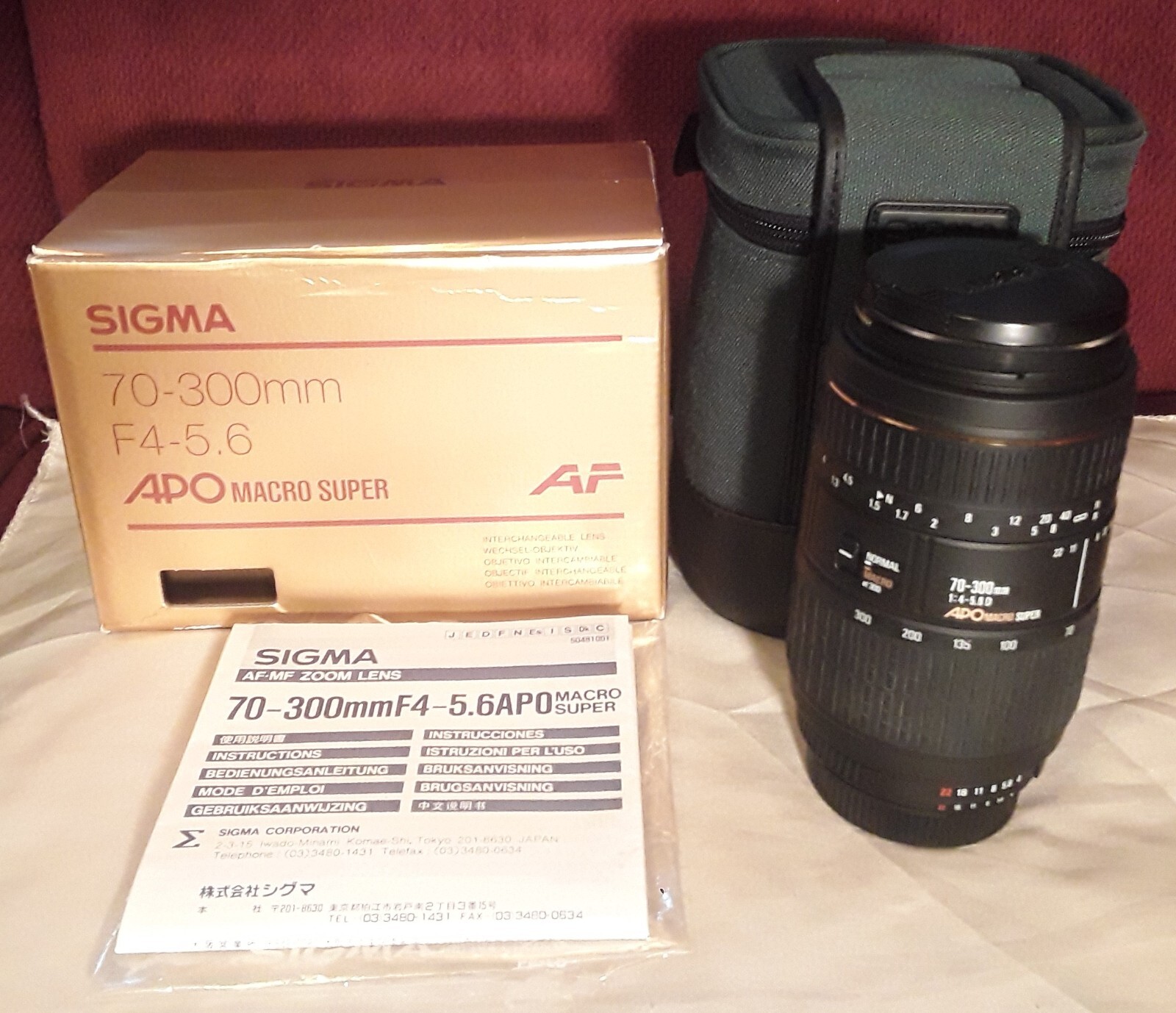 9月22日限定【Nikon用】SIGMA APO MACRO 70-300mm Sigma APO Macro Super 70-300mm f/4-5.6 for Nikon F | eBay