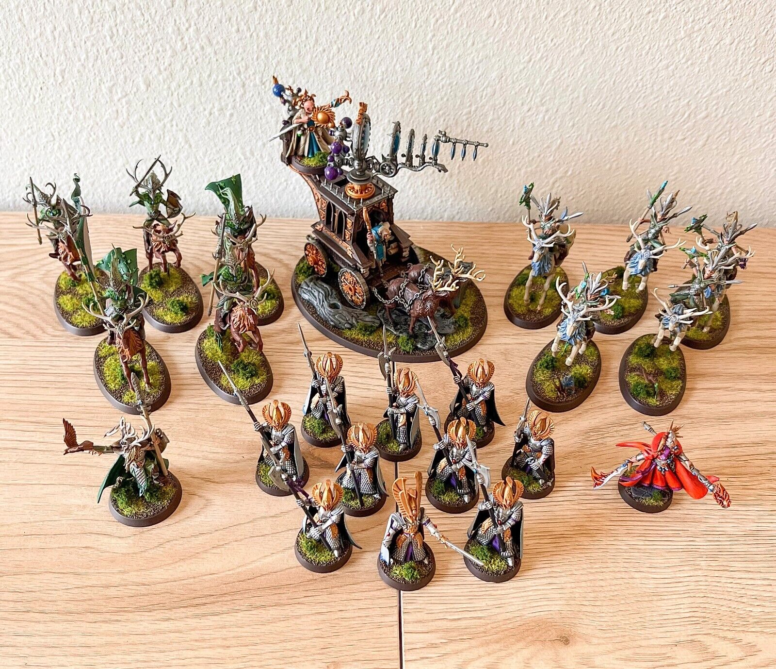 Warhammer Age Of Sigmar - Painted High Elves Army - BoxedUp Warhammer Age Of Sigmar - Painted High Elves Army - BoxedUp