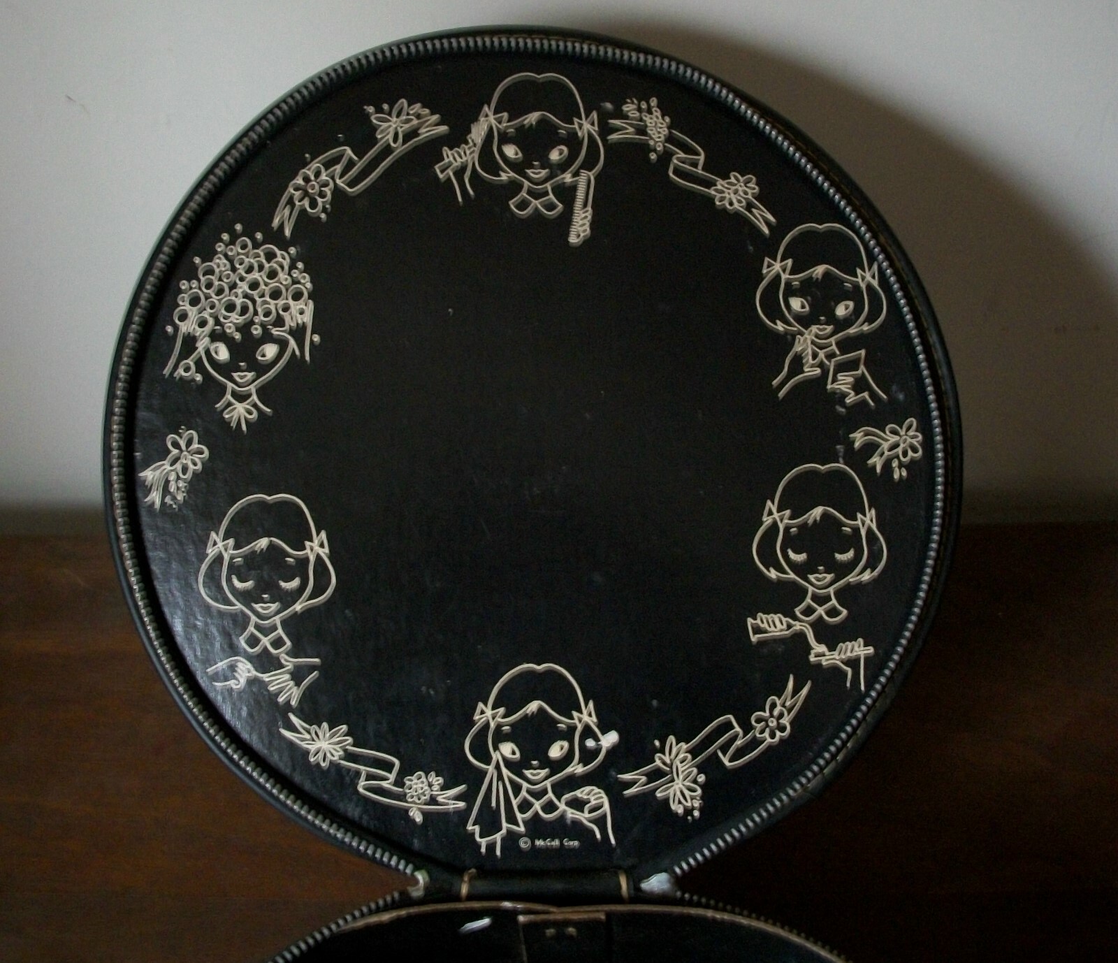 1950's Betsy McCall's Pretty Pac Amsco Suitcase