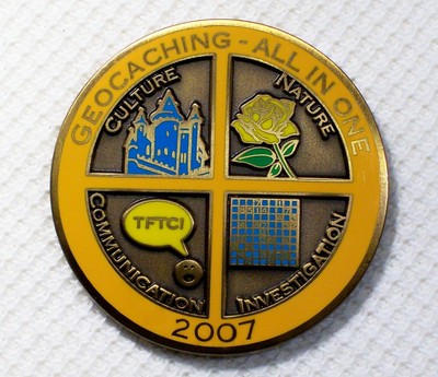 2007 2-Tone Team Lost and Found Geocoin