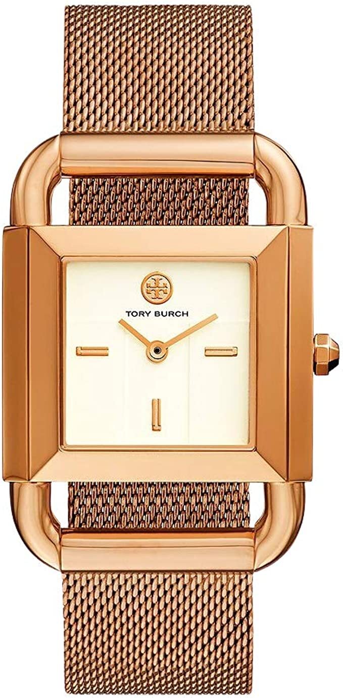 ★ジュエリーのような★TORY BURCH Surrey Rose Gold Watch Tory Burch Surrey Watch Rose Gold Tone Stainless Steel 22 x