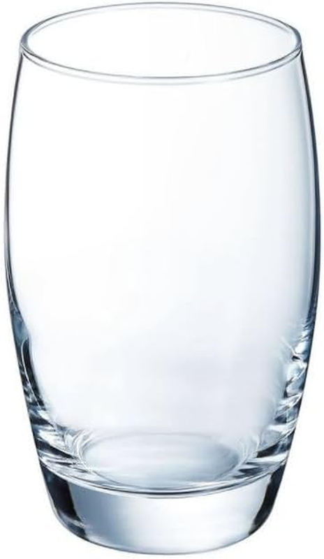 Classico Highball Glasses Set of 6 – Clear 350 Ml Tall Tumblers for Cocktails, M