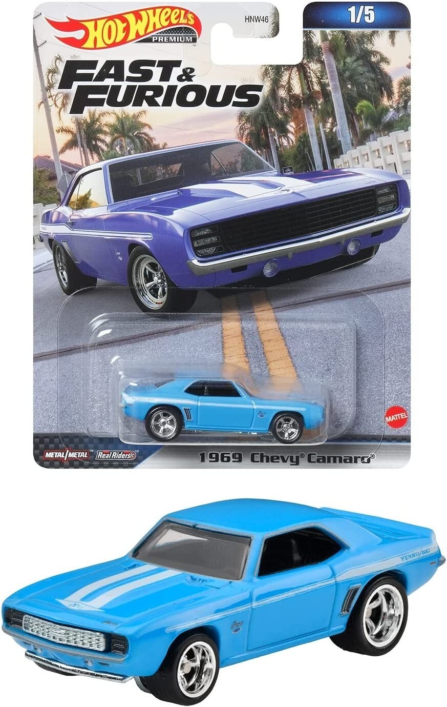 Hot Wheels HKD24 Fast and Furious 1969 Chevy Camaro From Hot Wheels HKD24 Fast and Furious 1969 Chevy Camaro From