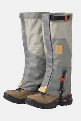 Outdoor Research Women's Field Gaiters Flint/Pewter ~ M ~ Factory Sealed in bag