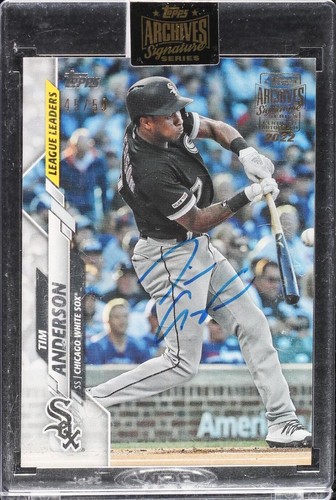 2022 Topps Archives Signature Series - Tim Anderson #20T-302
