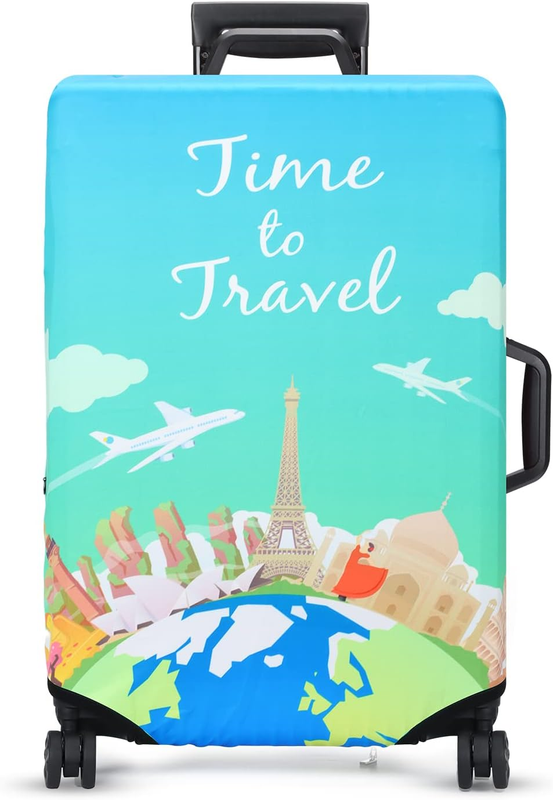 Cover Travel Suitcase Covers Protectors Fits 19, 20, 21 Inch